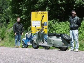 2 x SR 59 Berlin im Schwarzwald, der gr�ne ist ein Original v.1959