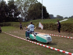 Bert beim langsam fahren