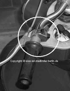 Ausführung ohne Lichthupenknopf