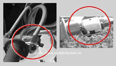 Ausführung mit Lichthupenknopf