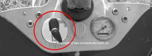 Zünd- und Lichtschalter