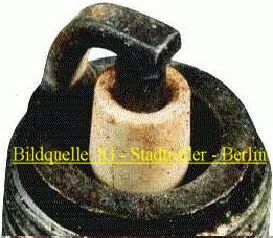 überhitzte Kerze