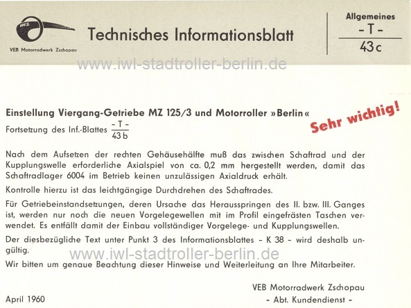 Technisches Informationsblatt-T-43c