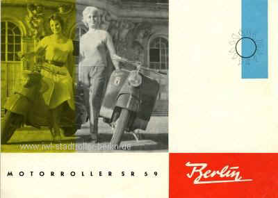 Prospekt SR59 Berlin von 1961