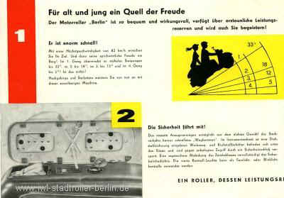 Prospekt SR59 Berlin von 1961