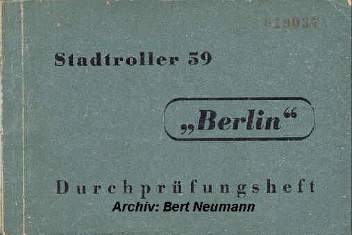 Deckblatt des Durchsichtenheftes