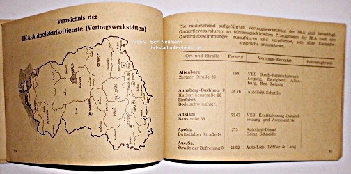 ge�ffnetes Durchsichtenheft