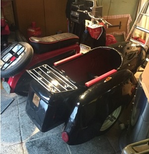 Wiesel mit Seitenwagen