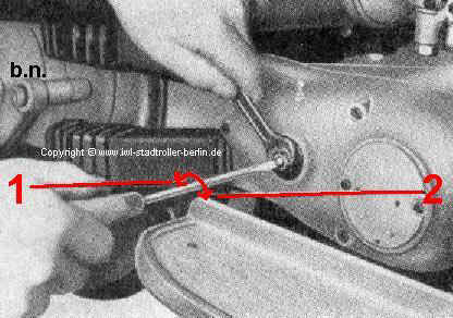 Kupplung nachstellen