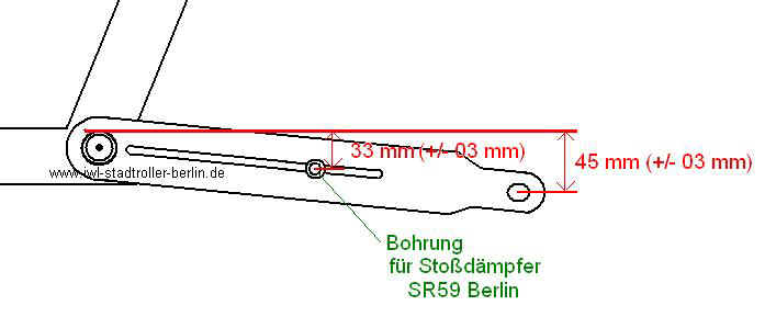Einbau Hinterradfederung
