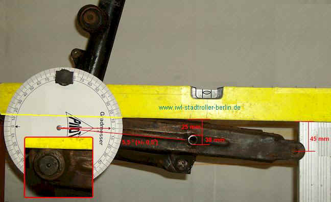 Einbau Hinterradfederung