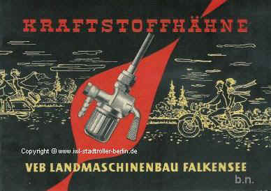 Werbung -Kraftstoffhahn