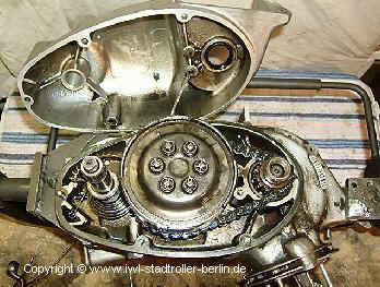 linke Seite Kupplung