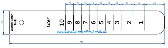 Skizze f�r Peilstab Wiesel- Berlin-Troll