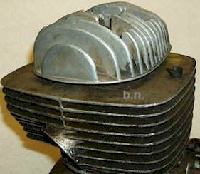 IWL-Zylinderkopf auf MZ-ES Zylinder