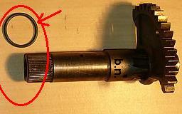 O-Ring und Kickstarterwelle&nbsp;